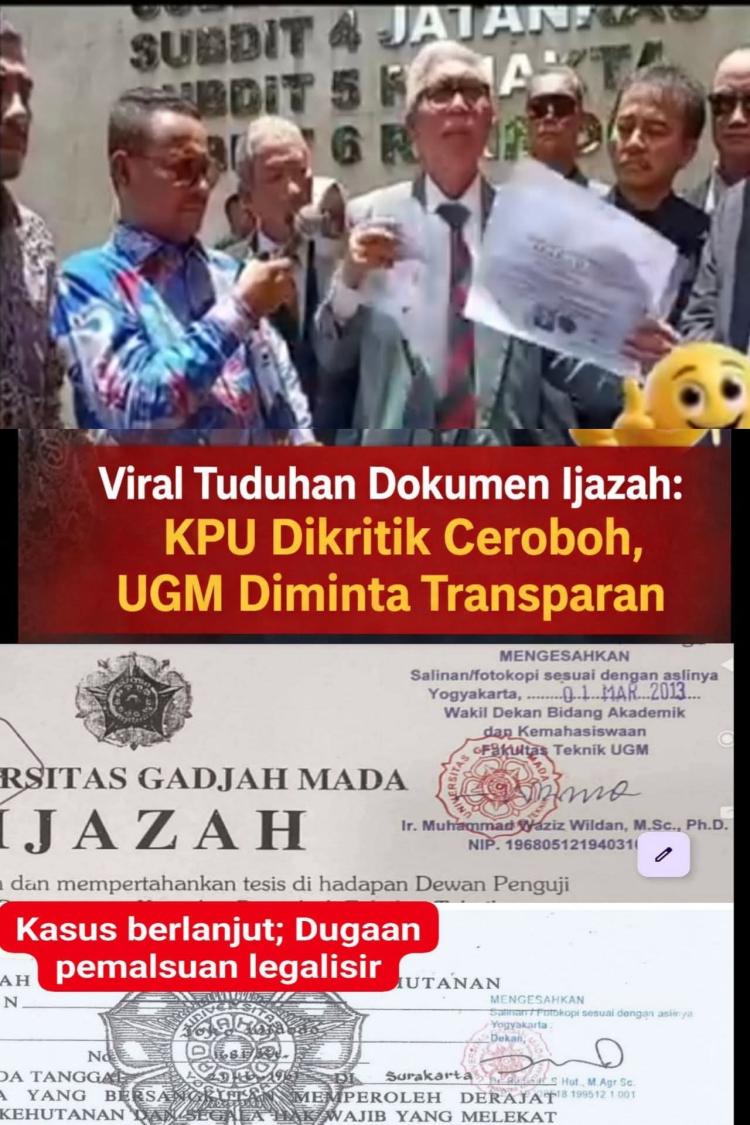 Polemik Verifikasi Dokumen Ijazah dan Ujian Transparansi Institusi